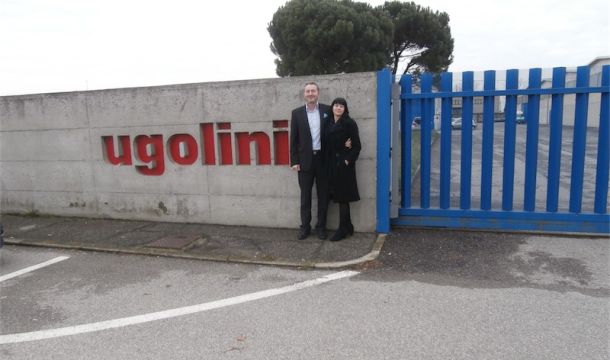 Návštěva závodu Ugolini